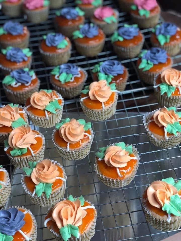 คัพเค้กส้ม — Orange Cupcakes
